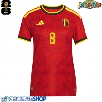 Maglie da calcio Belgio Youri Tielemans #8 Prima Maglia Femminile Mondiali 2026  Manica Corta